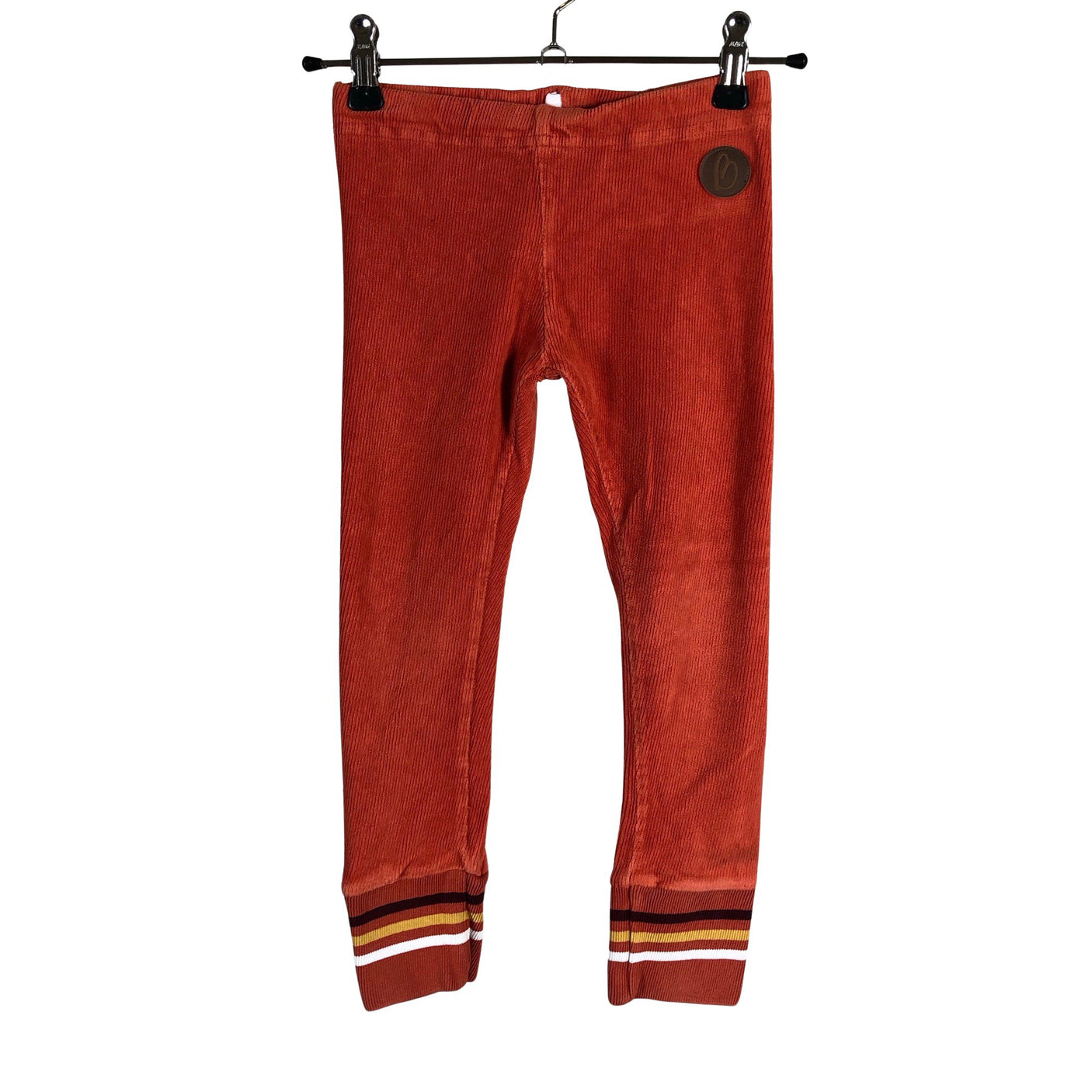 Unisex Blaa - Trikotaažist püksid, suurus 98 - 104 - Oranž (1)