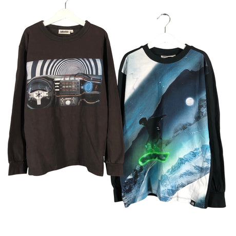 Unisex Molo Kids - Trikotaažist pluus, suurus 146 - 152 - Pruun ()