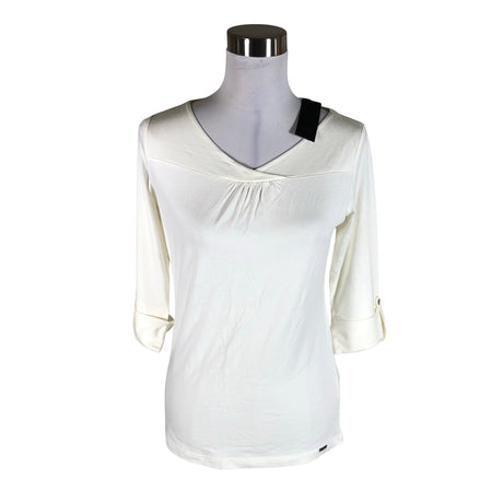Unisex Esprit - Trikotaažist pluus, suurus 40 - Valge ()