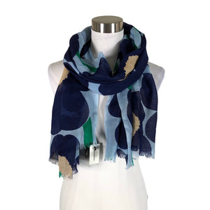 Unisex Marimekko - Õhuke sall, suurus Maxi - Sinine (2)