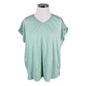 Unisex Ulla Popken - Topp, suurus 50 - Roheline (1)