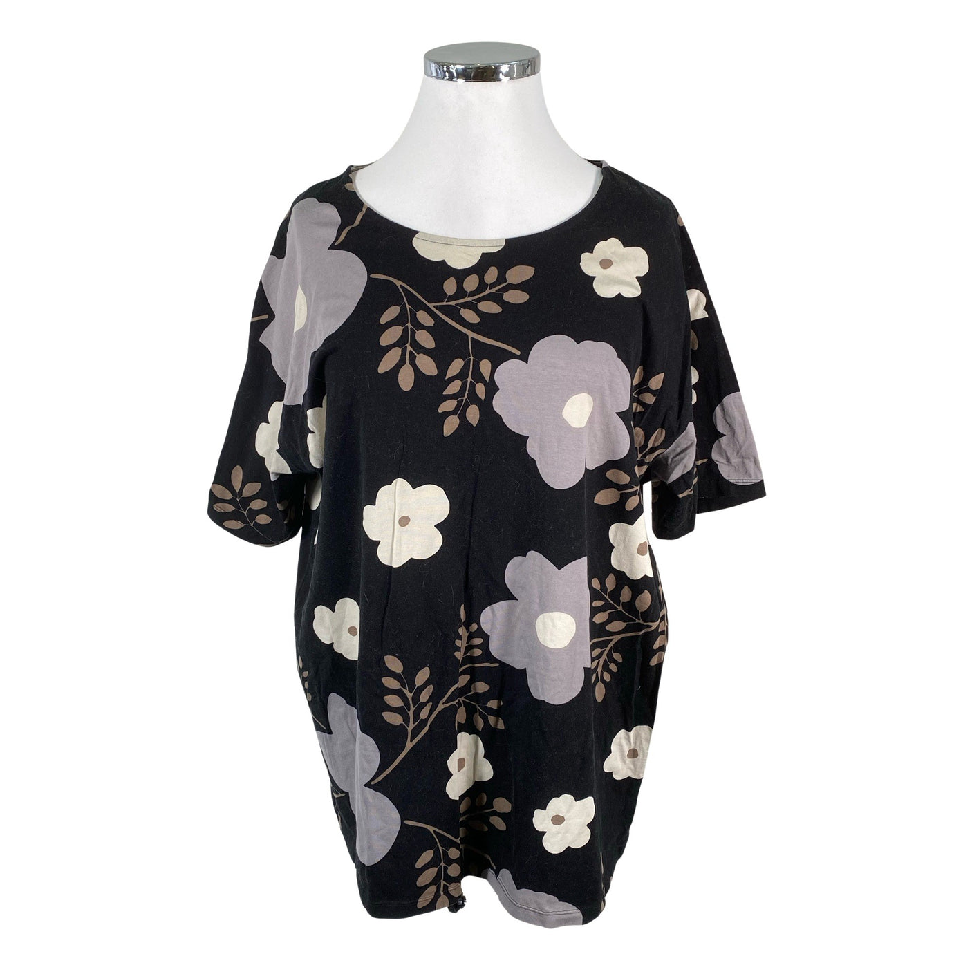 Unisex Marimekko - T-särk, suurus 44 - Must (1)