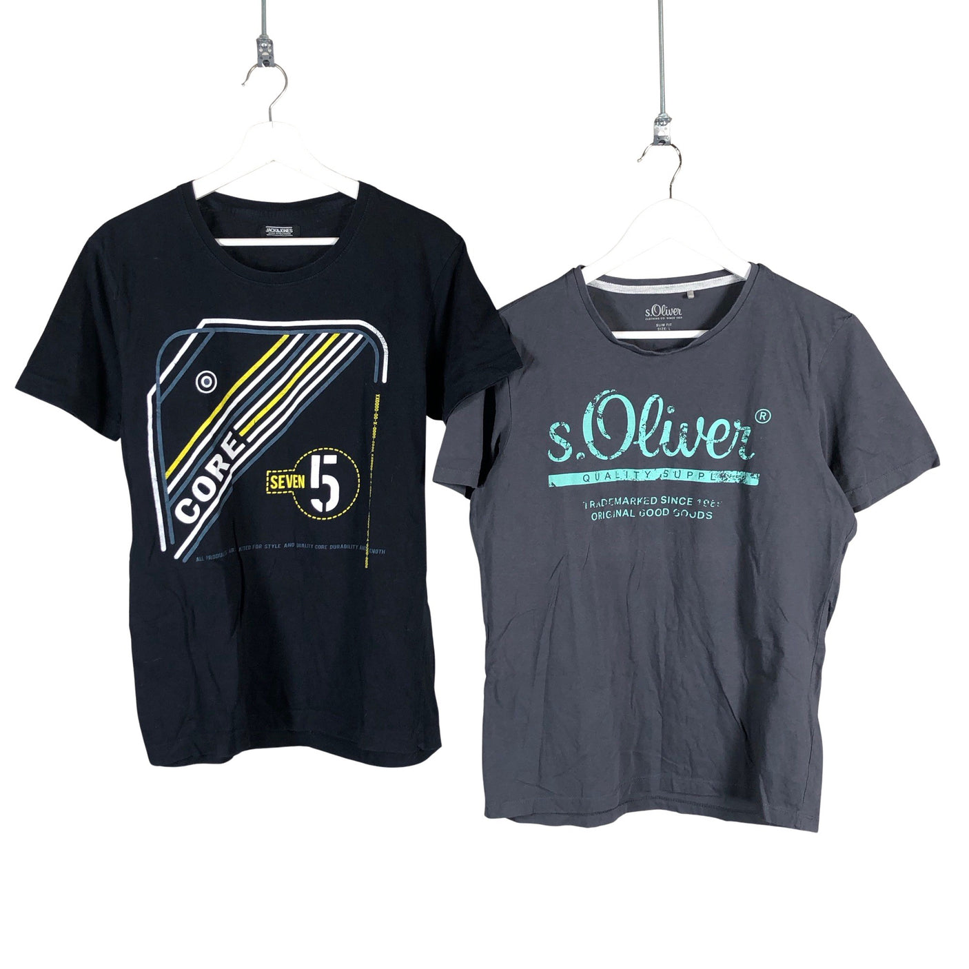 Unisex Jack & Jones - T-särk, suurus L - Must (1)