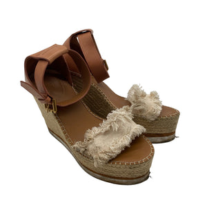 Unisex See by Chloé - Kiilkontsaga rihmikud, suurus 39 - Pruun (3)