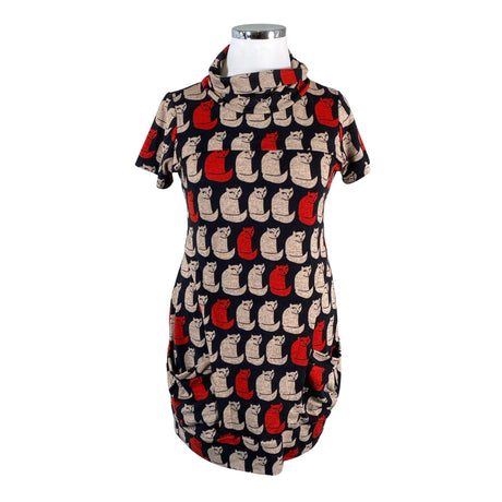 Unisex Purplish London - Trikotaažist kleit, suurus 42 - Must ()