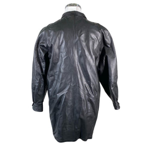 Unisex Friitala - Nahktagi, suurus 42 - Must (2)