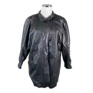 Unisex Friitala - Nahktagi, suurus 42 - Must (1)