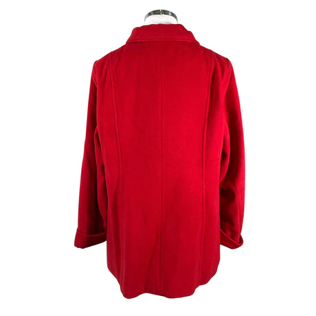Unisex Classic Line - Villane mantel, suurus 48 - Punane (2)