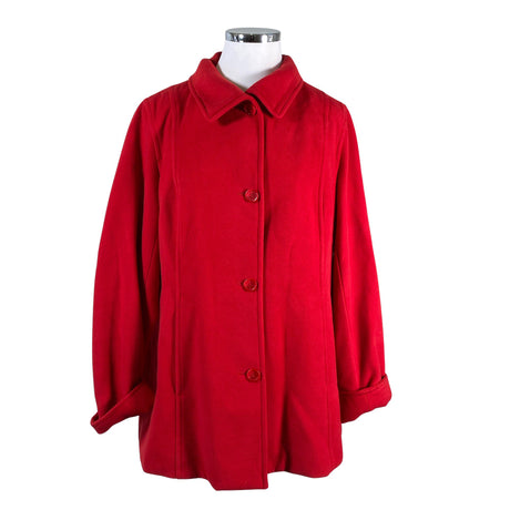 Unisex Classic Line - Villane mantel, suurus 48 - Punane ()