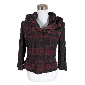 Unisex Voglia - Pidulik pluus, suurus 38 - Veinipunane (1)