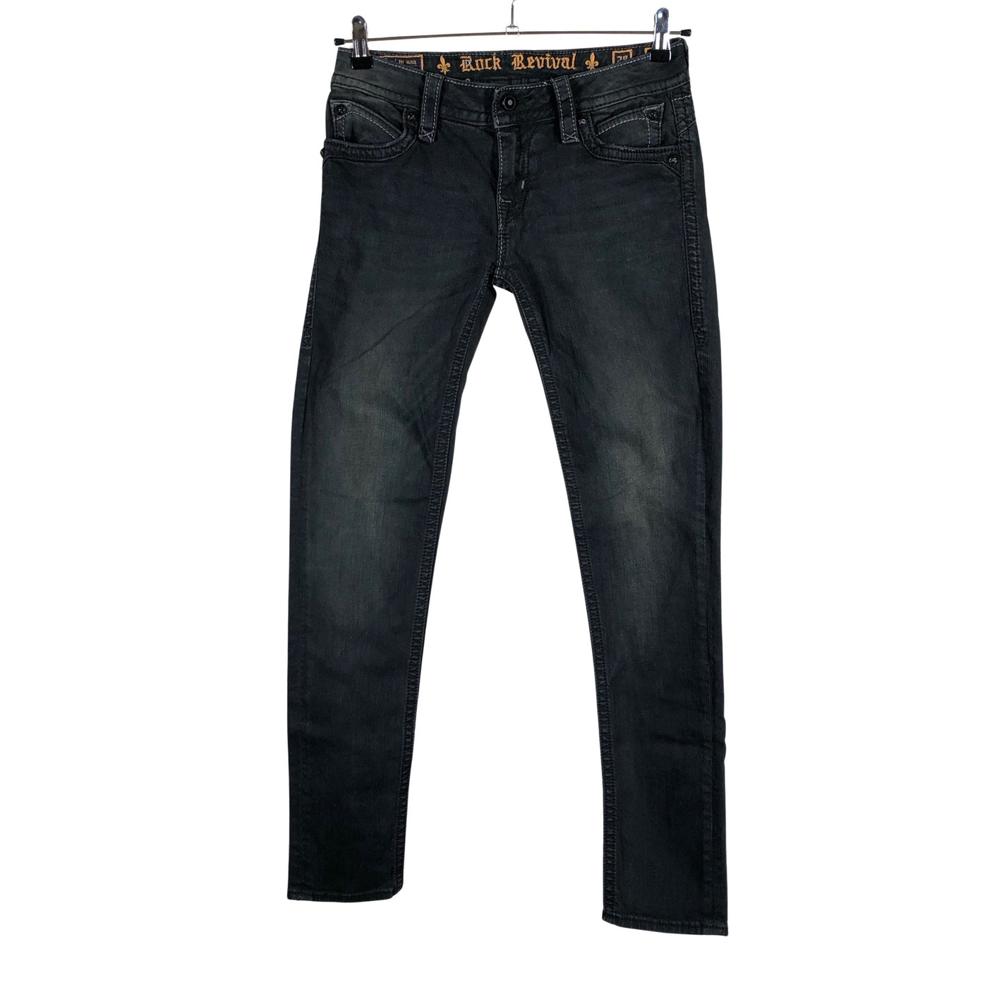 Unisex Rock Revival - Teksad, suurus W28 - Must (1)