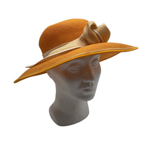Unisex Handmade - Müts, suurus 56 - 58 cm - Kollane (1)