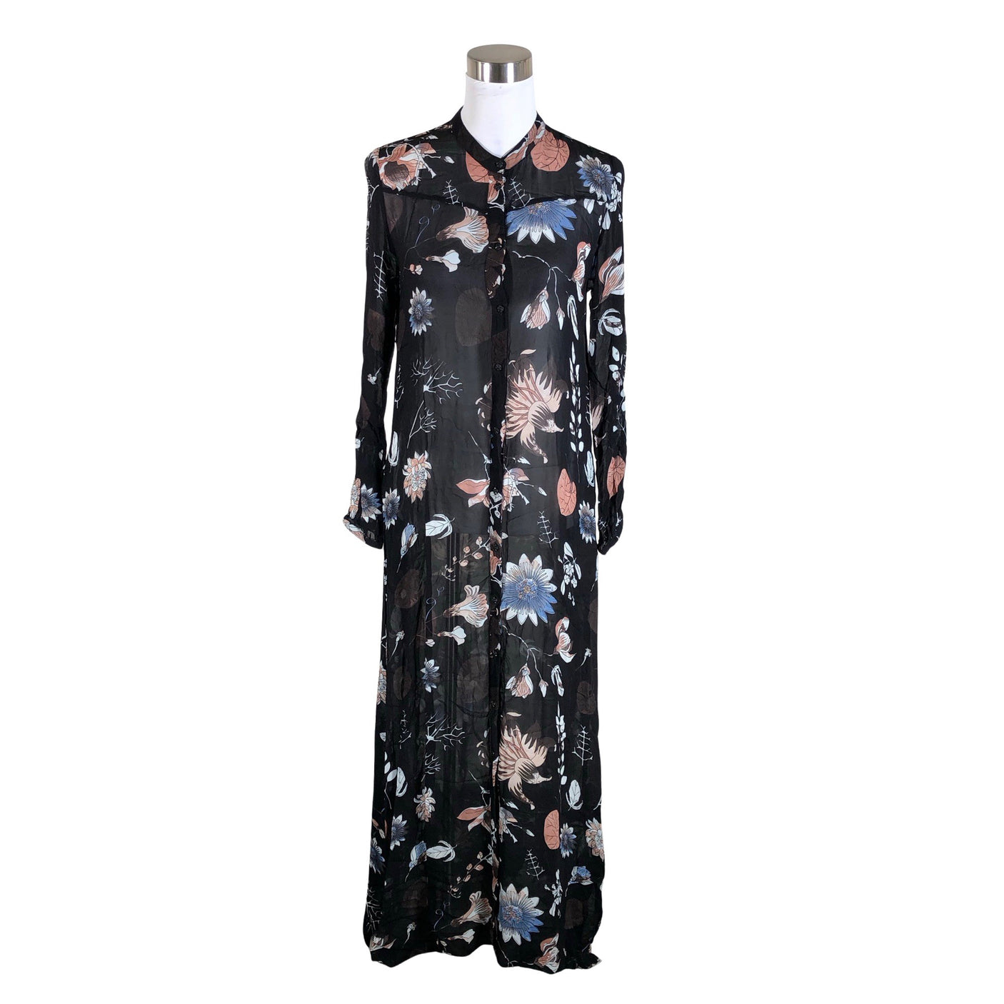 Unisex Nü - Maksikleit, suurus 36 - Must (1)
