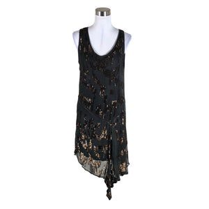 Unisex Nü - Õhuke kleit, suurus 40 - Pruun (1)