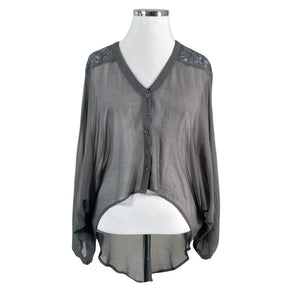 Unisex Kaffe - Pluus, suurus 42 - Hall (1)