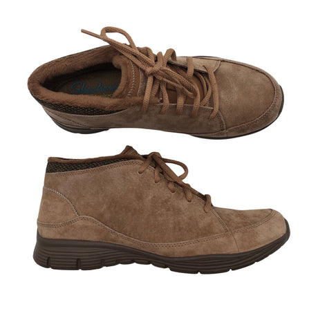 Unisex Skechers - Poolsaapad, suurus 38 - Pruun ()