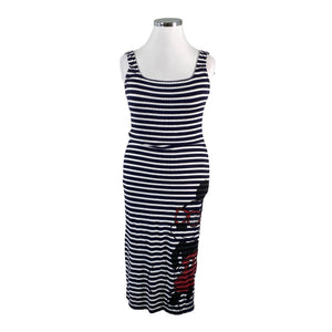 Unisex Culture - Trikotaažist kleit, suurus 42 - Sinine (1)