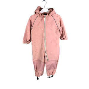 Unisex Name It - Softshell kombinesoon, suurus 74 - 80 - Heleroosa (1)