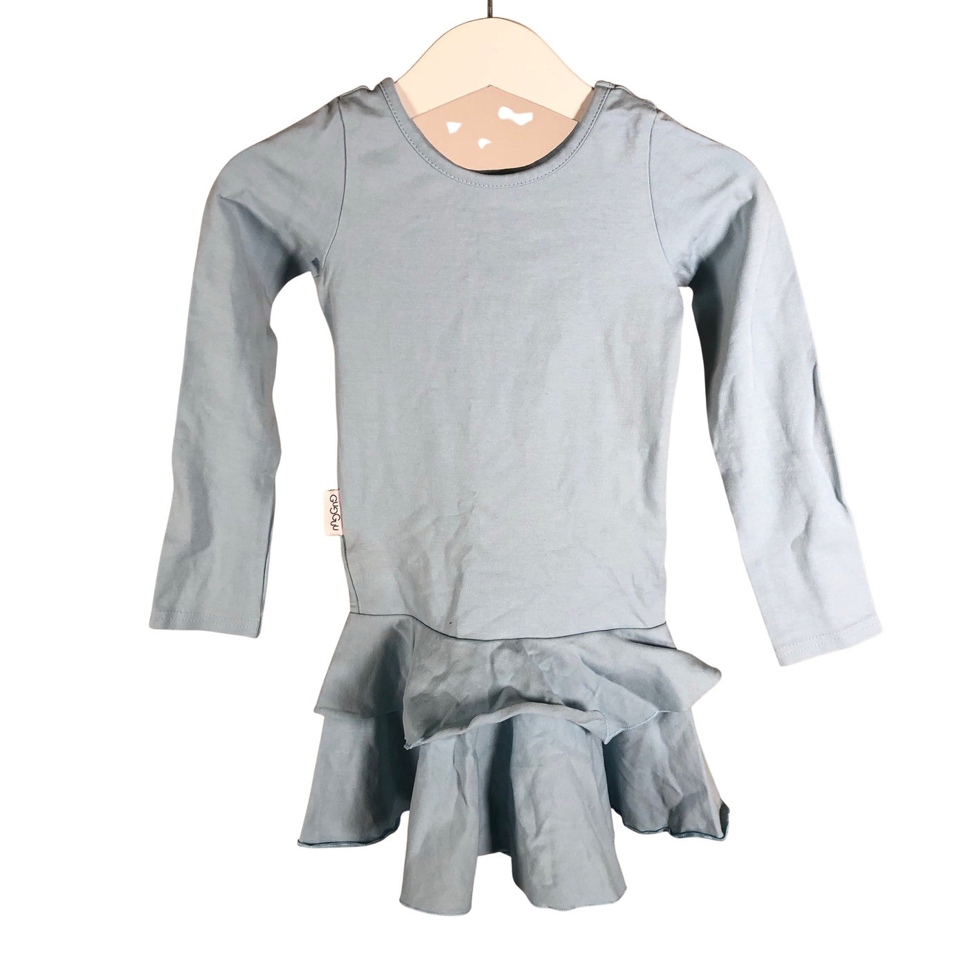 Unisex Gugguu - Trikotaažist kleit, suurus 86 - 92 - Helesinine (1)