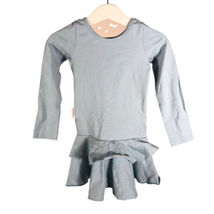 Unisex Gugguu - Trikotaažist kleit, suurus 86 - 92 - Helesinine (1)