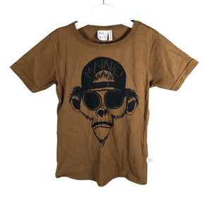 Unisex Mainio - T-särk, suurus 122 - 128 - Pruun (1)