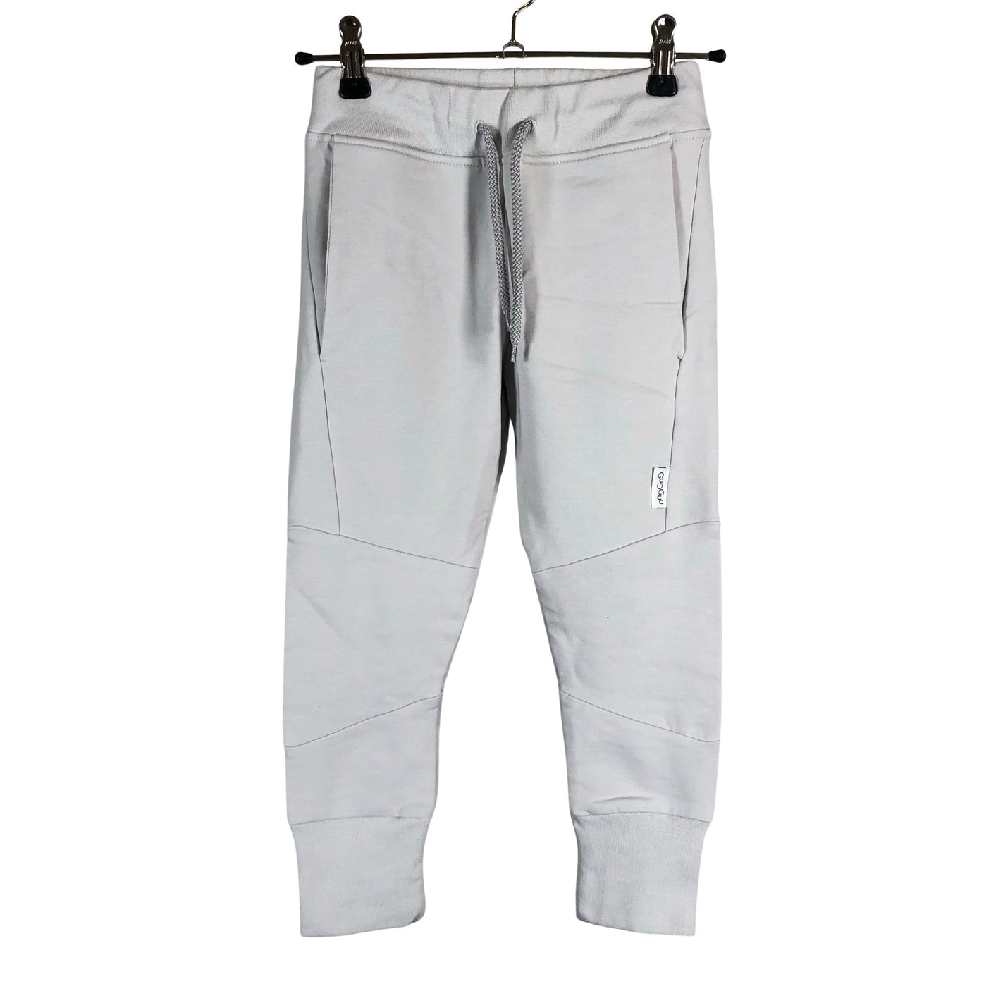 Unisex Gugguu - Dressikangast püksid, suurus 104 - 110 - Hall (1)