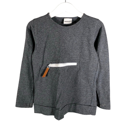 Unisex Metsola - Trikotaažist pluus, suurus 110 - 116 - Hall ()