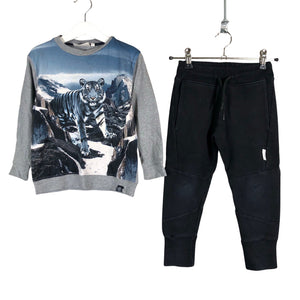 Unisex Gugguu - Dressikangast püksid, suurus 98 - 104 - Must (1)