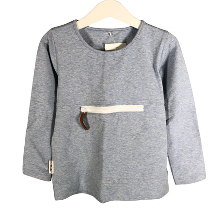 Unisex Metsola - Trikotaažist pluus, suurus 98 - 104 - Helesinine ()