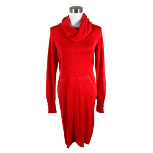 Unisex Esprit - Kootud kleit, suurus 40 - Punane (1)