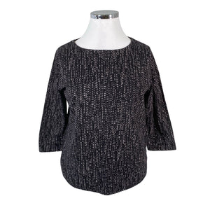 Unisex Nanso - Trikotaažist pluus, suurus 44 - Must (1)