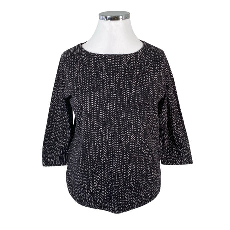 Unisex Nanso - Trikotaažist pluus, suurus 44 - Must ()