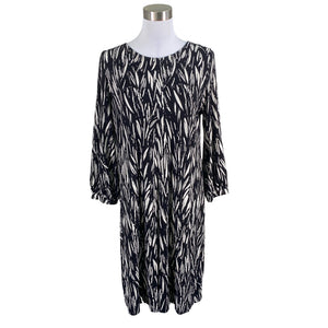 Unisex Nanso - Trikotaažist kleit, suurus 40 - Must (1)