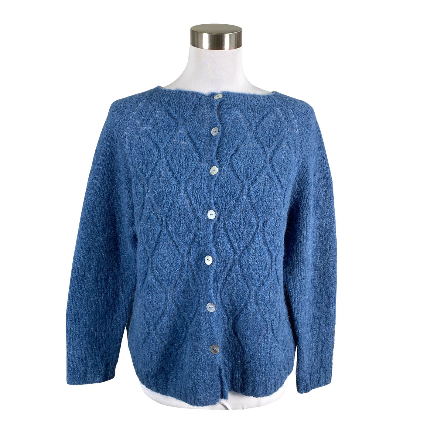 Unisex Handmade - Kardigan, suurus 40 - Sinine (1)