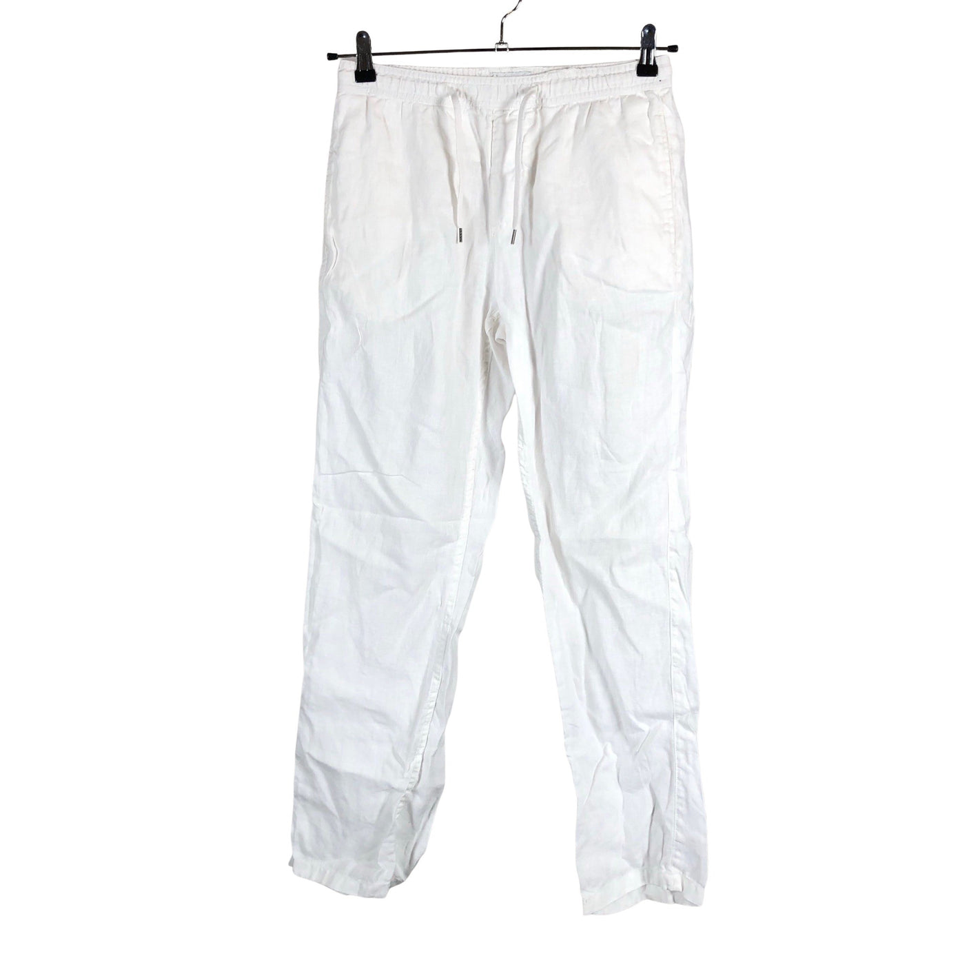 Unisex East West - Mittevenivad püksid, suurus XS - Valge (1)