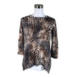 Unisex Betty Barclay - Kootud tuunika, suurus 38 - Pruun ()