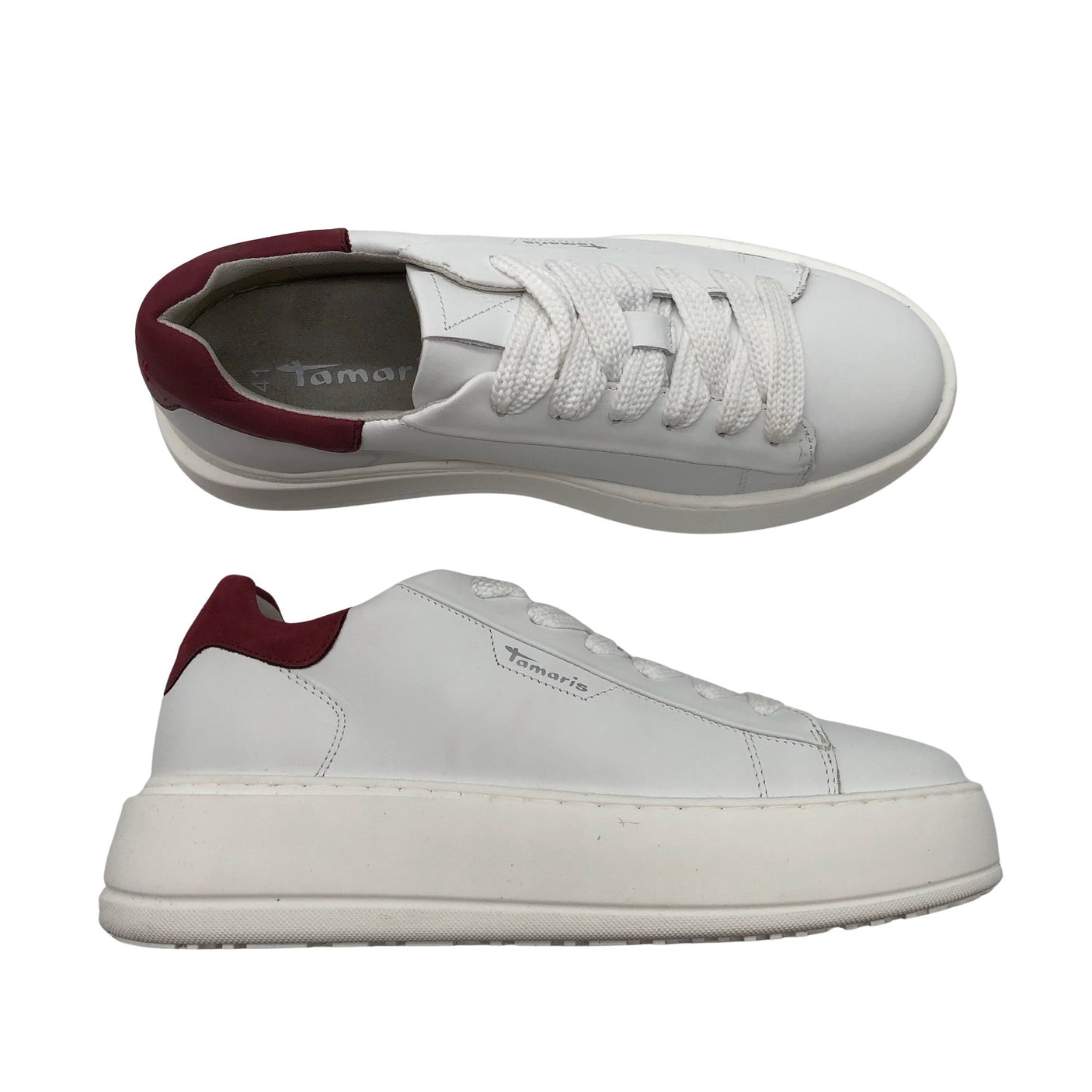 Unisex Tamaris - Tennised, suurus 41 - Valge (1)
