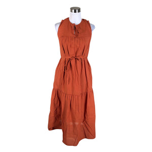 Unisex Uniqlo - Mitteveniv kleit, suurus 38 - Oranž (1)