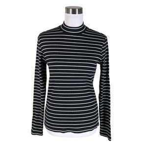 Unisex Uniqlo - Trikotaažist pluus, suurus 38 - Must (1)