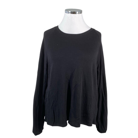 Unisex Papu - Trikotaažist pluus, suurus 42 - Must ()