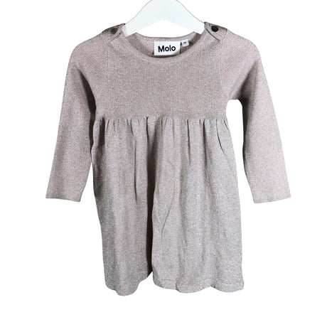 Unisex Molo Kids - Kootud kleit, suurus 80 - 86 - Heleroosa ()
