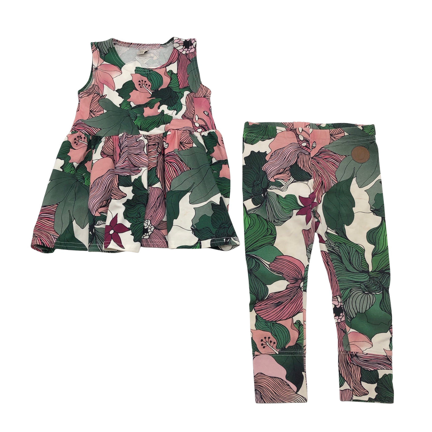 Unisex Blaa - Trikotaažist kleit, suurus 74 - 80 - Looduslik valge (1)