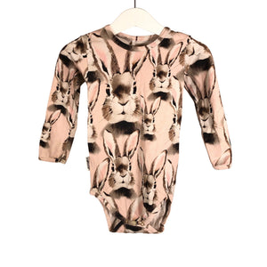 Unisex Metsola - Bodi, suurus 80 - 86 - Heleroosa (1)