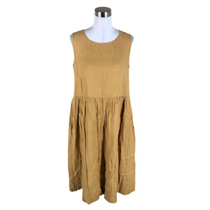 Unisex Not Perfect Linen - Mitteveniv kleit, suurus 36 - Pruun (1)