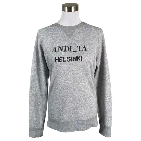 Unisex Andiata - Dressikangast pluus, suurus 36 - Hall ()