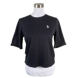 Unisex U.S. Polo Assn. - T-särk, suurus 38 - Must (1)