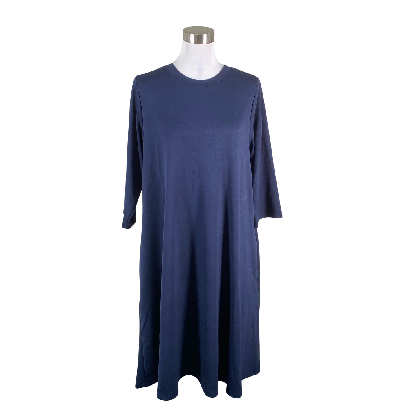 Unisex Soyaconcept - Trikotaažist kleit, suurus 38 - Sinine (1)