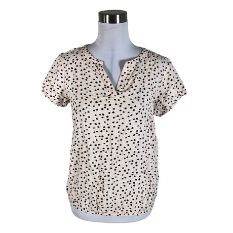 Unisex Tom Tailor - Lühikeste käistega pluus, suurus 38 - Beige ()