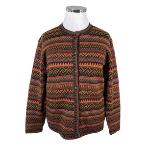 Unisex Intiwara Alpaca - Kardigan, suurus 42 - Sinine (1)