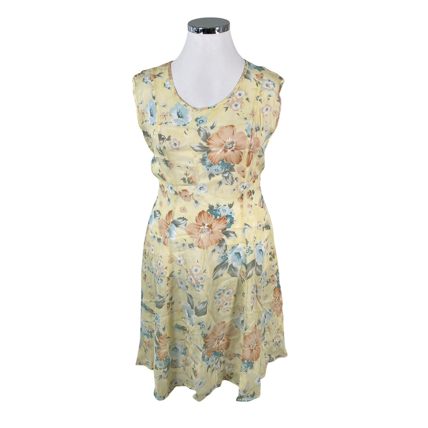 Unisex Amis - Õhuke kleit, suurus 42 - Kollane (1)